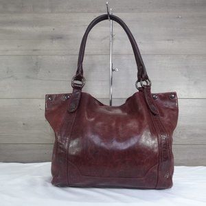 Frye Melissa Leather Tote Shoulder Bag Purse Handbag Purse